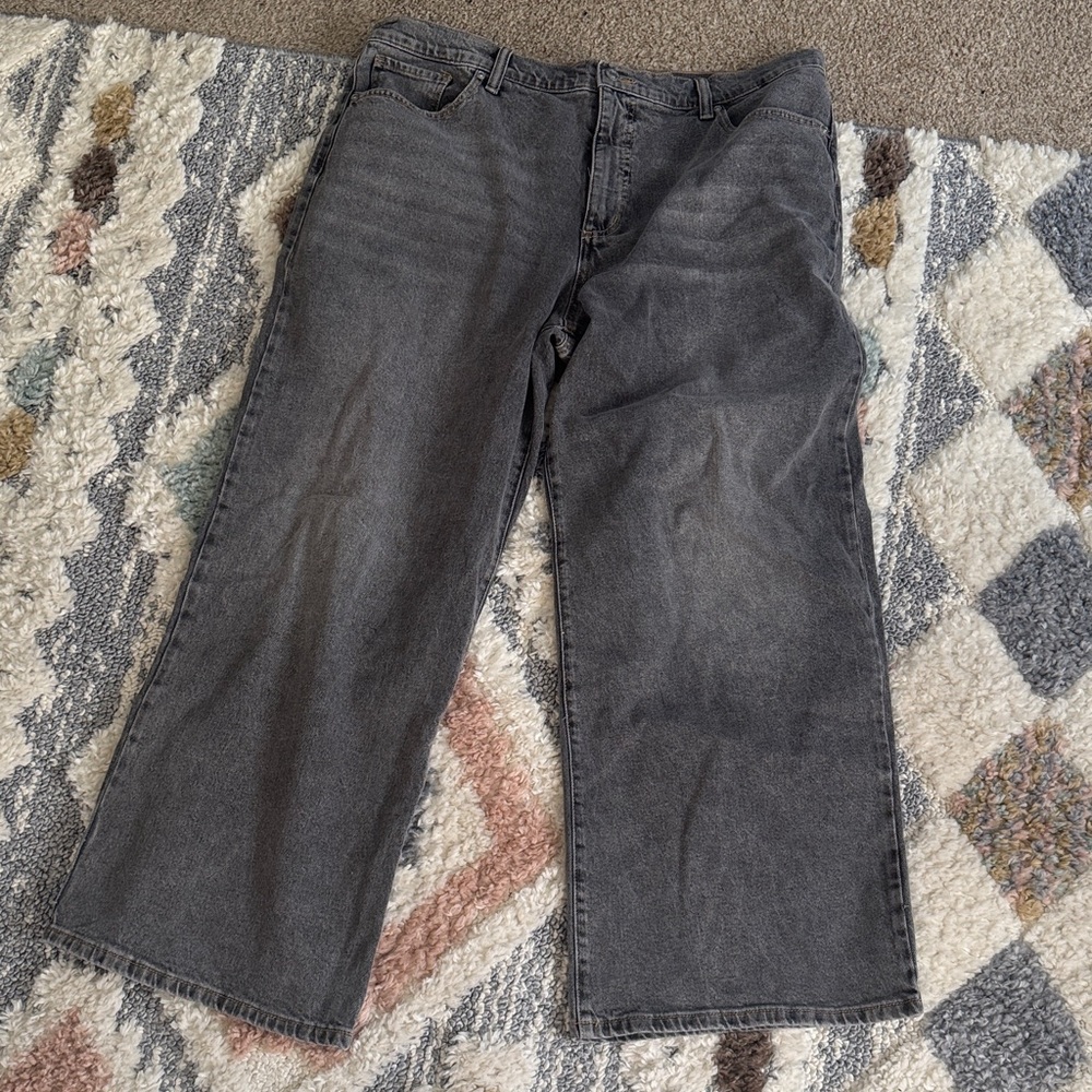 Scoop Baggy Wide-leg Jeans